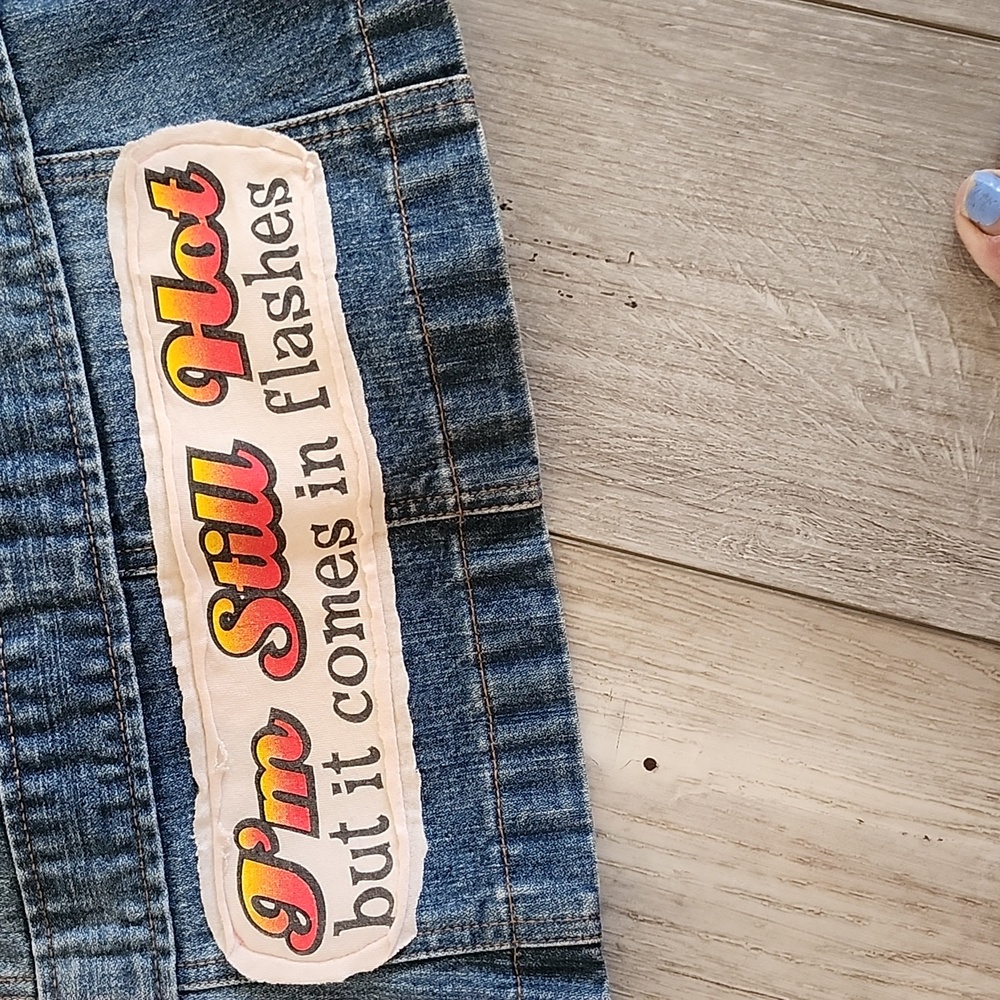 JEAN JACKET OLD NAVY :) M - Picture 6 of 9